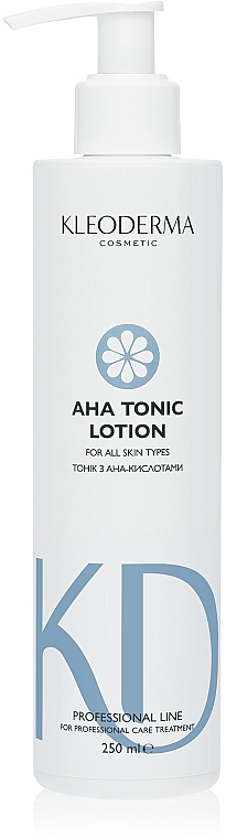 Тонік з АНА-кислотами для обличчя - KleoDerma АНА Tonic Lotion