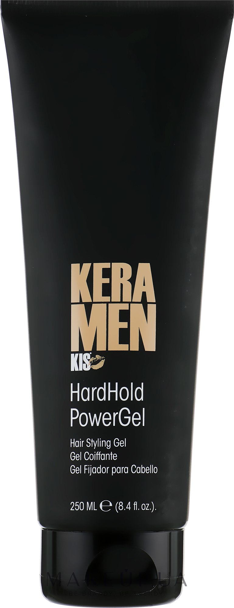 Многофункциональный кератиновый гель - Kis Care KeraMen Hardhold Power Gel — фото 250ml