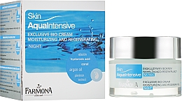 Парфумерія, косметика Крем для обличчя нічний зволожуючий Skin Aqua - Farmona Skin Aqua Face Cream