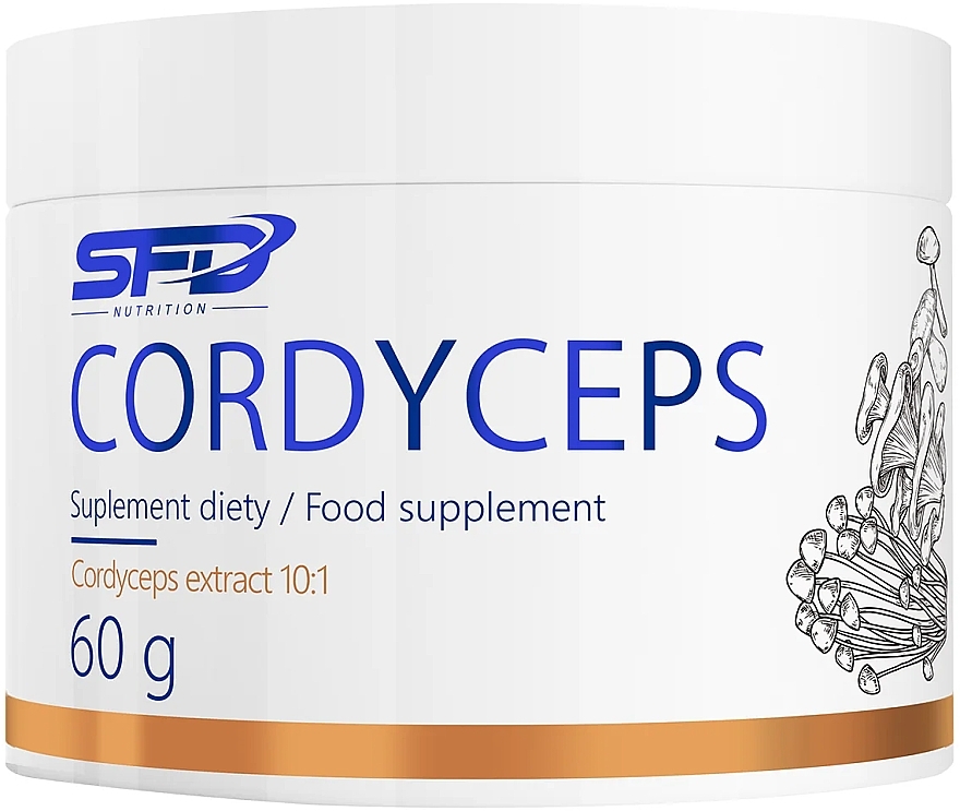 Харчова добавка "Кордицепс" - SFD Nutrition Suplement Diety — фото N1