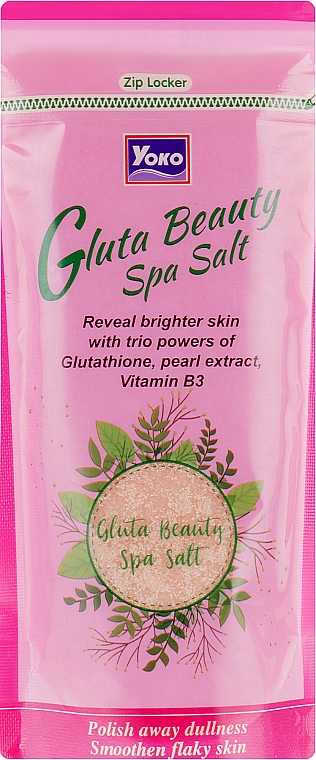 Скраб-соль для тела с глутатионом - Yoko Gluta Beauty Spa Salt