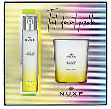 Парфумерія, косметика Nuxe Le Matin Des Possibles - Набір (edp/50ml + candle/140g)