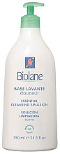 Мягкое средство для купания детей с первых дней жизни - Biolane Baby Essential Cleansing Emulsion — фото N4