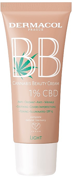 BB-крем для обличчя - Dermacol BB Cannabis Beauty Cream — фото N1