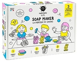Парфумерія, косметика Набір для створення мила "Зроби сам" - Nailmatic Soap Maker 3 Shapes