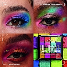 Палетка з 16 відтінків тіней для повік - NYX Professional Makeup Ultimate Shadow Palette — фото N14