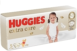 Подгузники Extra Care, размер 5 (11-25 кг), 50 шт - Huggies — фото N3
