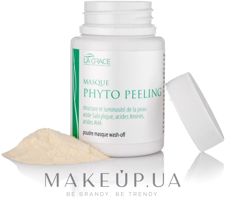 Маска-порошок для обличчя "Фітопілінг" з саліциловою кислотою й амінокислотами - La Grace Fito Peeling Poudre Masque Wash-Off — фото 50g