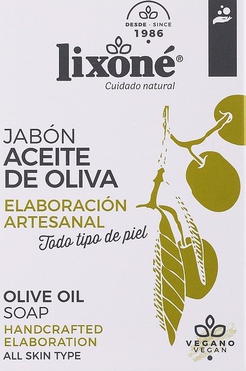 Мило з оливковою олією - Lixone Olive Oil Soap — фото N1