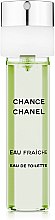 Chanel Chance Eau Fraiche - Туалетна вода (змінний блок) — фото N2