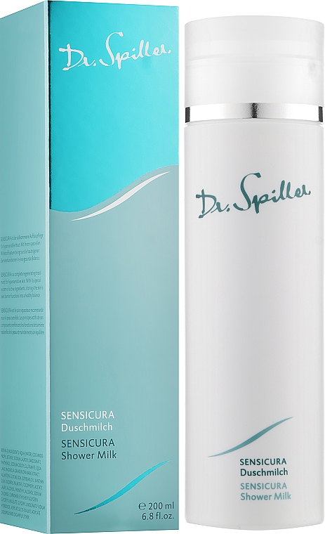 Молочко для душу, для чутливої шкіри - Dr. Spiller Sensicura Shower Milk — фото N2