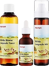 Набор для восстановления микробиома кожи - Manyo Bifida Set (ton/210ml + mist/ess/120ml + cr/50ml)  — фото N2