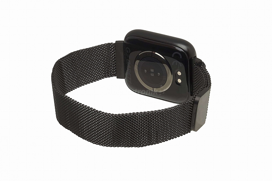 Смарт-часы для женщин, черные, стальные - Garett Smartwatch Women Eva — фото N2