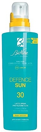 Спрей-лосьйон для засмаги SPF30 - BioNike Defence Sun Spray Lotion SPF30 — фото N2