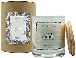 Парфумерія, косметика Ароматична свічка "Biscuit & Berries" - Ambientair Gifting Scented Candle
