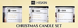 Набор - HiSkin Christmas Set (candle/3х100ml) — фото N1