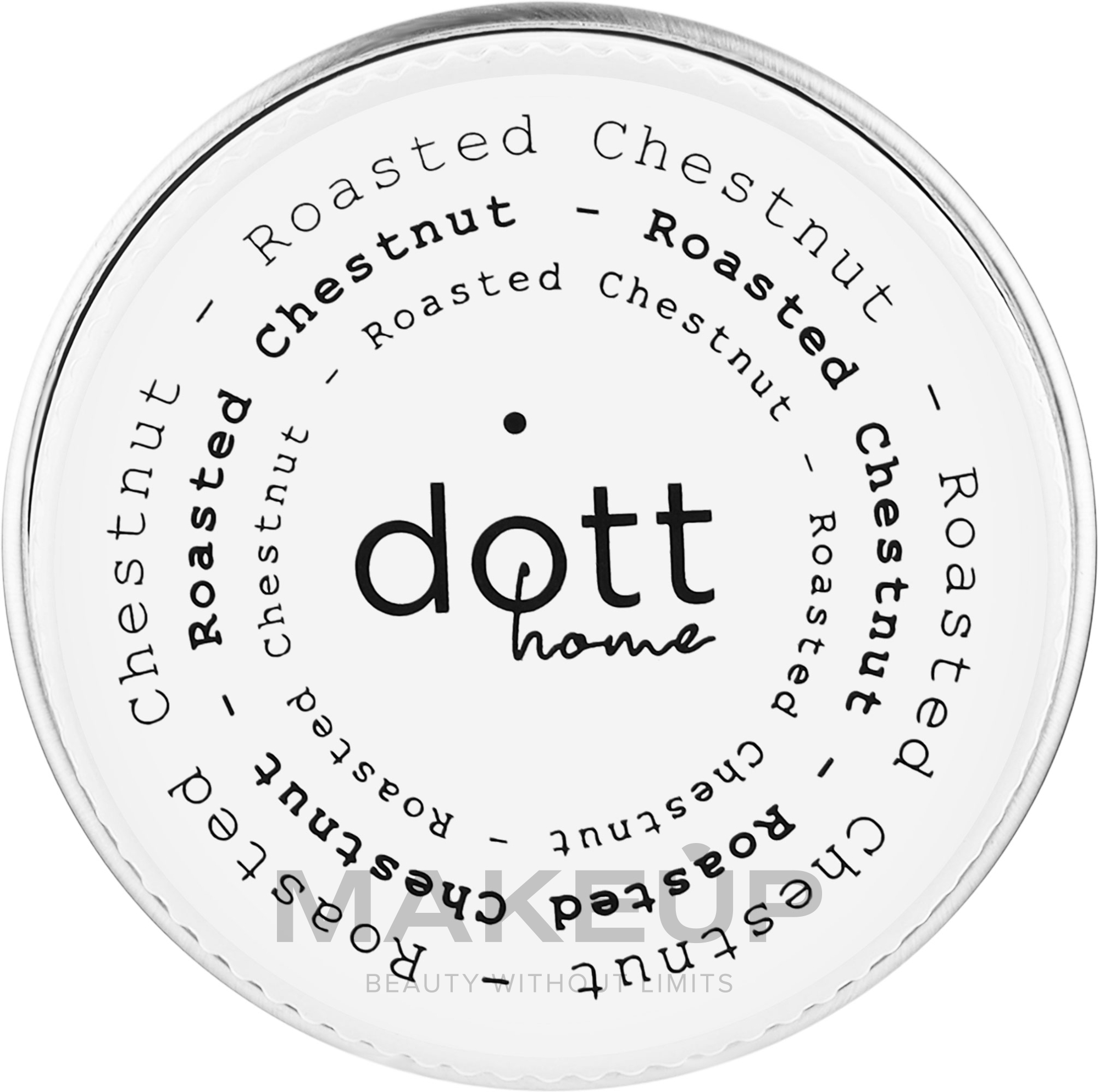 Парфюмированная соевая свеча - Dott Home Roasted Chestnut (мини) — фото 15g