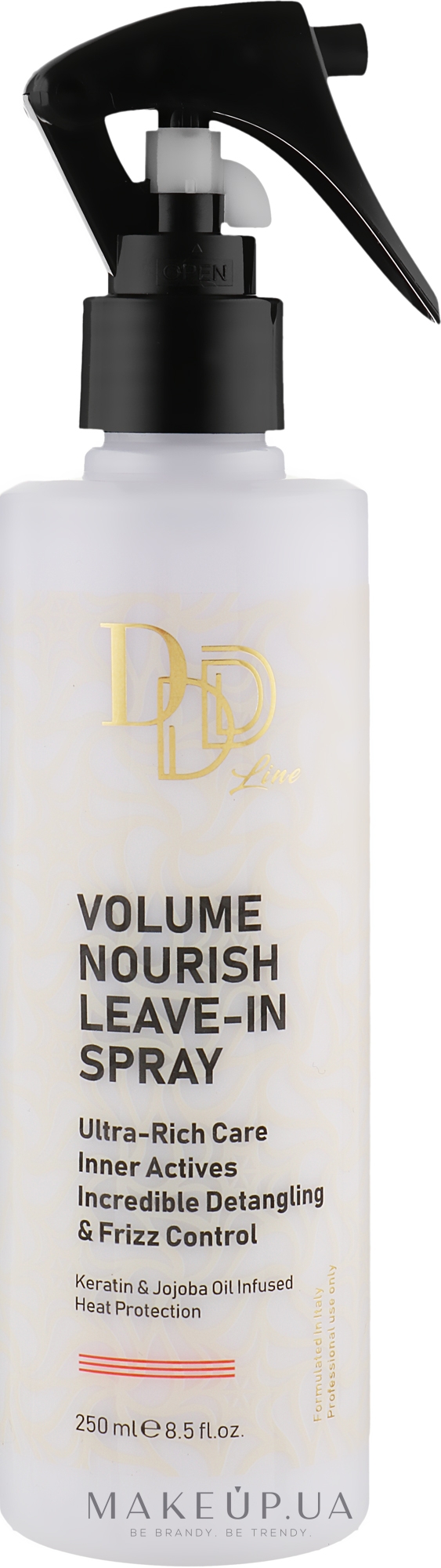 Спрей для питания и объема волос - Clever Hair Cosmetics 3D Line Volume Nourish Leave-In Spray — фото 250ml