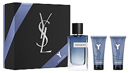 Духи, Парфюмерия, косметика Yves Saint Laurent Y Live - Набор (edt/100ml + sh/gel/50ml + af/shv/balm/50ml)