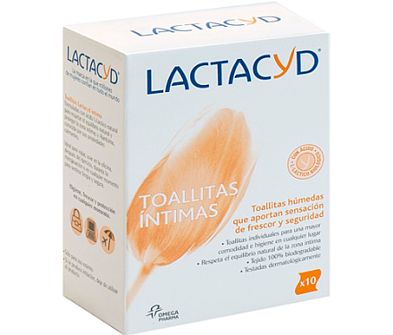 Салфетки для интимной гигиены - Lactacyd — фото N1