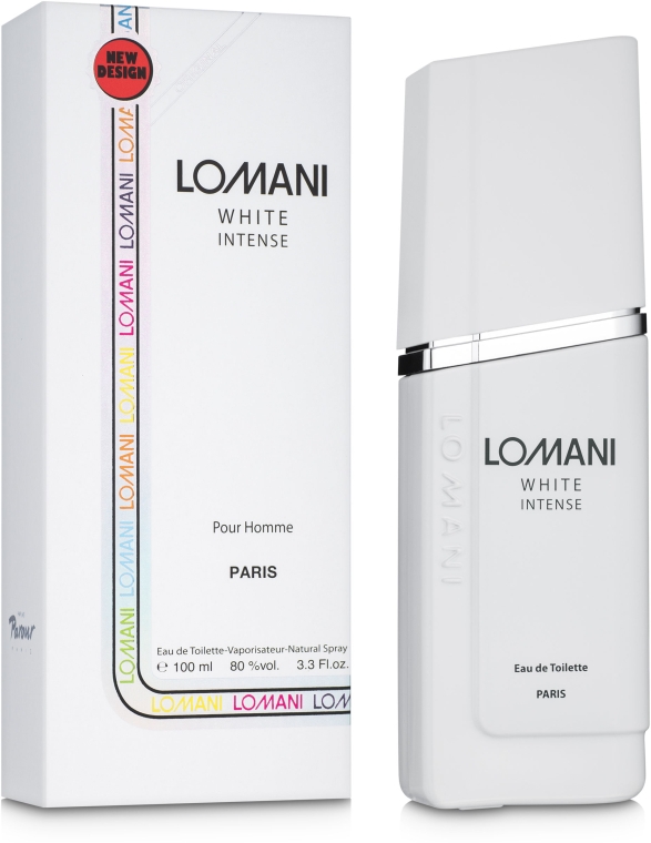 Lomani White Intense - Туалетна вода — фото N2