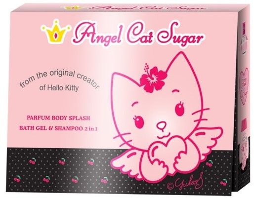 La Rive Angel Cat Sugar - Набор (edp/20ml + sh/gel/250ml)
