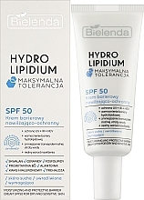 УЦІНКА Зволожувальний і захисний бар'єрний крем - Bielenda Hydro Lipidium SPF50 * — фото N2