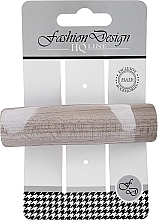 Заколка-автомат для волос "Fashion Design", 28496, коричневая - Top Choice Fashion Design HQ Line  — фото N1