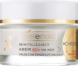Духи, Парфюмерия, косметика Восстанавливающий ночной крем для лица 60+ - Bielenda Chrono Age 24H Revitalizing Anti-Wrinkle Night Cream