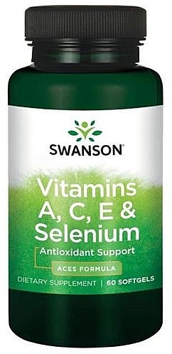 Диетическая добавка "Vitamins A C E & Selenium" - Swanson Vitamins A C E & Selenium — фото N1