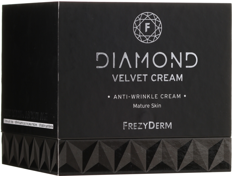 Крем для лица против морщин - Frezyderm Diamond Velvet Anti-Wrinkle Cream For Ripe Skin — фото N1