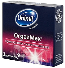 Презервативи, 3 шт. - Unimil OrgazMax — фото N1