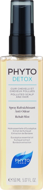 Легкий текстурований лак для волосся - Phyto Detox Rehab Mist — фото N1