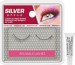 Ресницы накладные натурал бабочка, FR 164 - Silver Style Eyelashes — фото N1