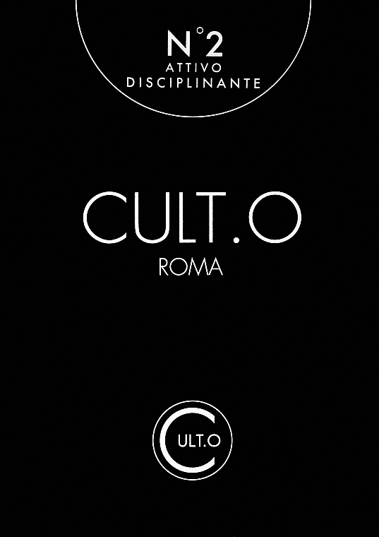 Концентрат для розгладження волосся - Cult.O Roma Attivo Disciplinante №2 — фото N1