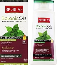 Шампунь для придания объема тонким и тусклым волосам - Bioblas Botanic Oils Herbal Volume Shampoo — фото N2