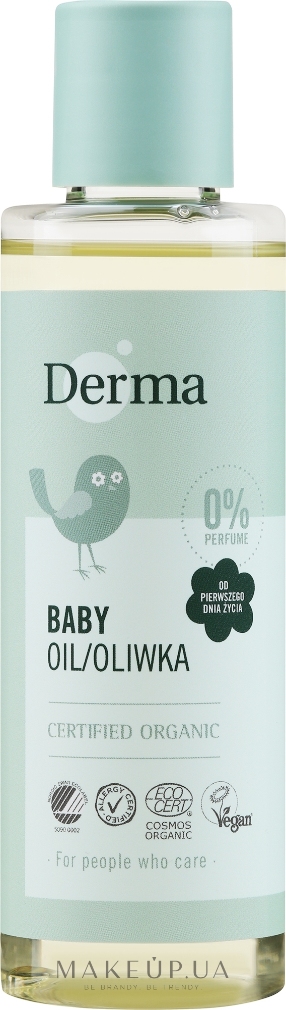 Детское масло для тела - Derma Eco Baby Oil — фото 150ml