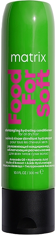 Кондиционер для увлажнения и облегчения расчесывания волос - Matrix Food For Soft Detangling Hydrating Conditioner — фото N1