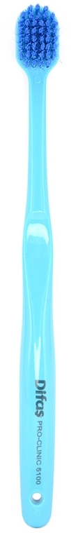 Зубная щетка "Ultra Soft" 512063, голубая с синей щетиной, в кейсе - Difas Pro-Clinic 5100 — фото N2