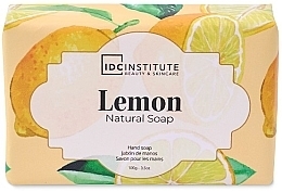 Натуральное мыло для рук "Лимон" - IDC Institute Lemon Natural Soap — фото N1