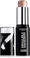 Хайлайтер-стік для обличчя - L'Oreal Paris Infaillible Highlight Shaping Stick — фото N1