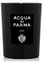 Acqua di Parma Oud - Ароматическая свеча (тестер) — фото N1