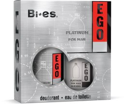 Парфумерія, косметика Bi-Es Ego Platinum - Набір (edt/100ml + deo/150ml)