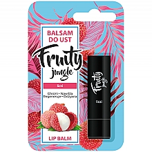 Духи, Парфюмерия, косметика Бальзам для губ "Личи" - Farmapol Fruity Jungle Lip Balm