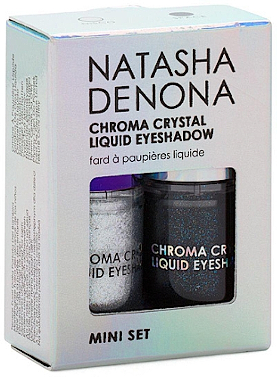 Natasha Denona Chroma Crystal Liquid Eyeshadow Mini Set (eyeshadow/2x2ml) - Natasha Denona Chroma Crystal Liquid Eyeshadow Mini Set (eyeshadow/2x2ml) — фото N2