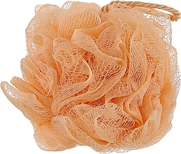 Парфумерія, косметика Мочалка банна із синтетичних матеріалів у коробці, абрикосова - Titania