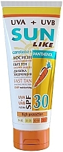 Солнцезащитный лосьон для тела с пантенолом SPF 30 - Sun Like Sunscreen Lotion Panthenol — фото N1