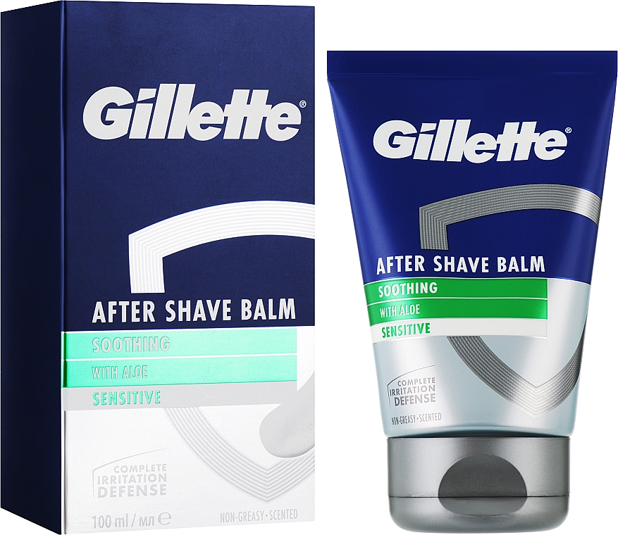 Бальзам после бритья "Успокаивающий с алоэ вера" - Gillette Series After Shave Balm Soothing With Aloe — фото N10