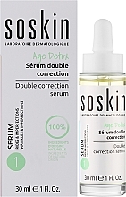 Сироватка для обличчя подвійної корекції - Soskin Double Corection Serum — фото N2
