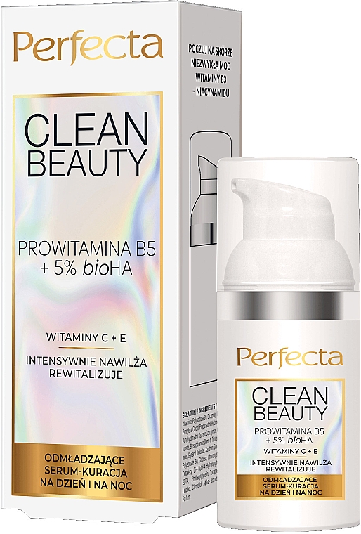 Сироватка для обличчя - Perfecta Clean Beauty Serum — фото N1